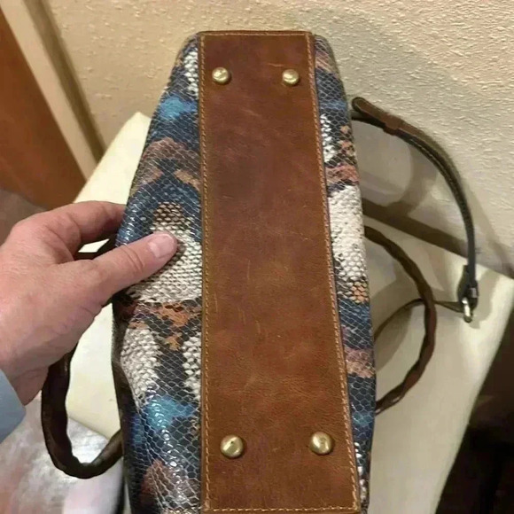 Patricia Nash Zancona tote multi Python - Picture 9 of 11
